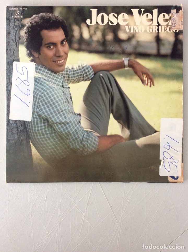 Discos de vinilo: Jose Velez. Vino griego. - Foto 1
