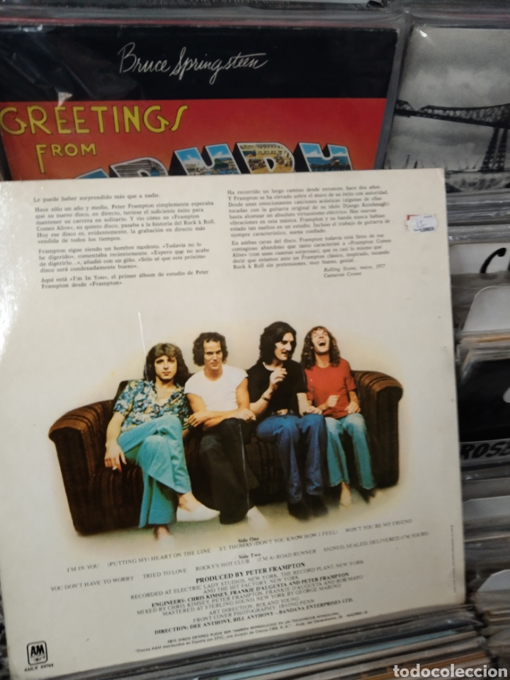 Discos de vinilo: Peter frampton im in you - Foto 2