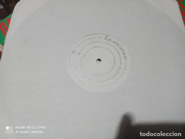 Discos de vinilo: HOLY GHOST INC - UP AN ATOM - MAXI UK 1990 BREAKBEAT TECHNO - Foto 1