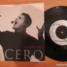 Discos de vinilo: CICERO - LOVE IS EVERYWHERE / MIND GAP. UK EDITION. 1991. Lote 309746873