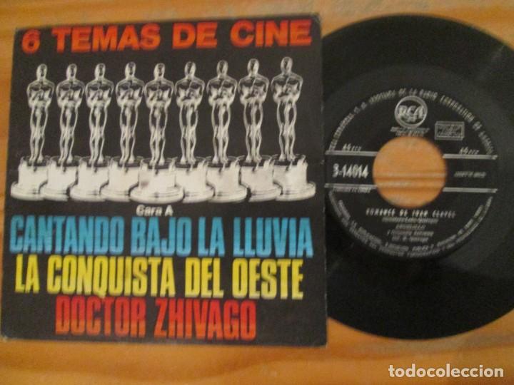 Discos de vinilo: 6 TEMAS DE CINE. EP 1980 - Foto 1