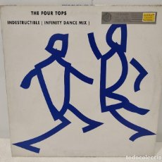 Discos de vinilo: THE FOUR TOPS - INDESTRUCTIBLE (INFINITY DANCE MIX). Lote 307829308