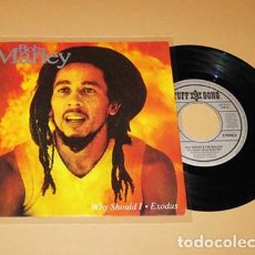 Discos de vinilo: BOB MARLEY - EXODUS / WHY SHOULD I - SINGLE - 1992 - IMPORT. Lote 309795488