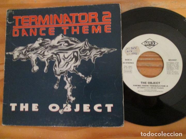 Discos de vinilo: THE OBJECT - Terminator 2. Dance Theme. Spanish Promo Edition. 1991 - Foto 1