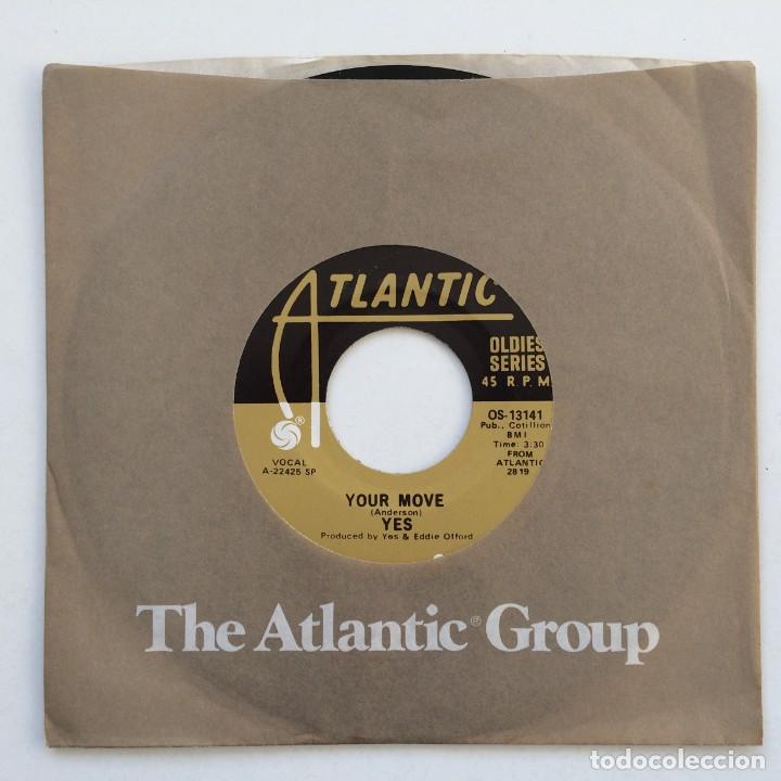 Discos de vinilo: Yes &lrm;&ndash; Your Move / America , USA Atlantic* - Foto 1