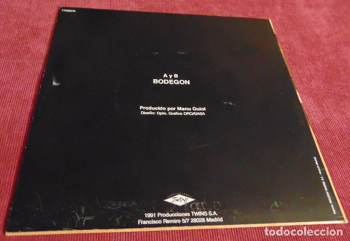 Discos de vinilo: DANZA INVISIBLE - Bodegon - SINGLE 1991 - Foto 2