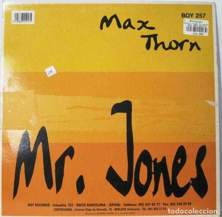 Discos de vinilo: MAX THORN - MR JONES - MAXI SINGLE - Foto 2