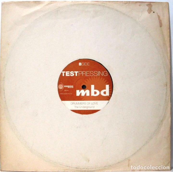 Discos de vinilo: TEST PRESSING - MBD - DRUMMERS OF LOVE - MAXI SINGLE - Foto 1