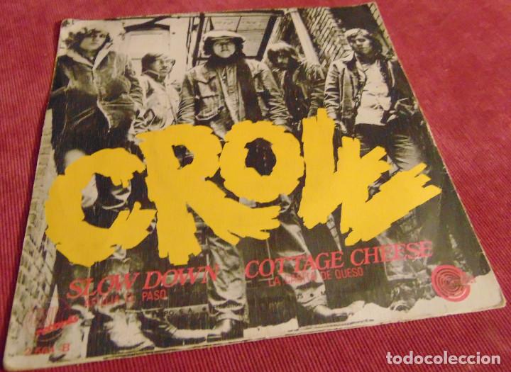 Discos de vinilo: Crow - Slow Down / Cottage Cheese - SINGLE 1970 - Foto 2