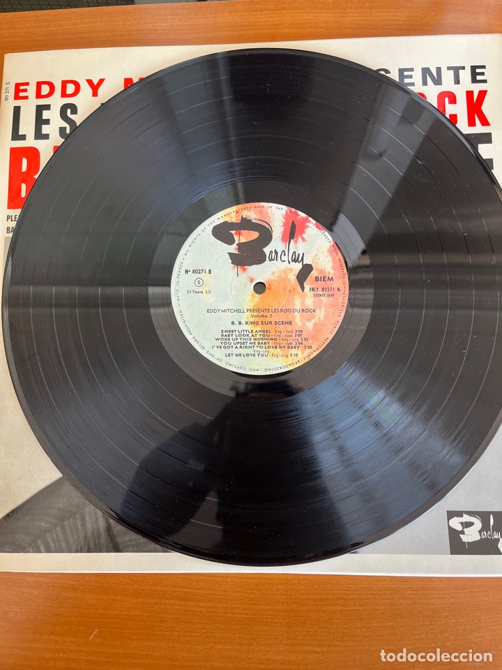 Discos de vinilo: B.B King - Eddy Mitchell Presente les Rois Du Rock - Foto 3