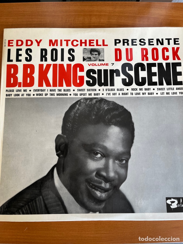 Discos de vinilo: B.B King - Eddy Mitchell Presente les Rois Du Rock - Foto 1