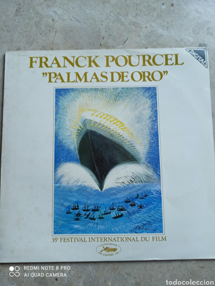 Discos de vinilo: Franck Pourcel. Palmas de oro - Foto 1