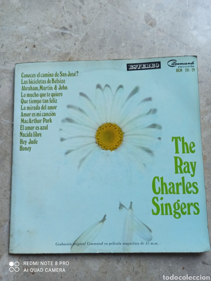Discos de vinilo: DISCO LP DE THE RAY CHARLES SINGERS - Foto 1
