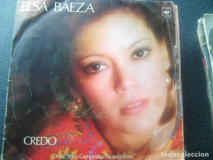 Discos de vinilo: Elsa Baeza - Credo (CBS, 1977) - Foto 1