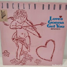 Discos de vinilo: JOCELYN BROWN - LOVE'S GONNA GET YOU (EDICIÓN UK). Lote 309906823