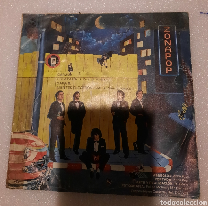 Discos de vinilo: Zona pop - Escapada. Pop canario. Discan - Foto 4