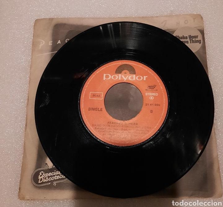 Discos de vinilo: Peaches & Herb - 2 hot - Foto 2