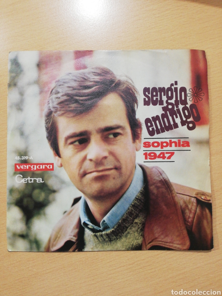 Discos de vinilo: Sergio endrigo - Sophia + 1947 - Foto 1