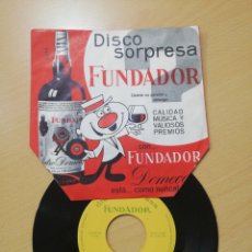 Discos de vinilo: DISCO SORPRESA FUNDADOR - SILVANA VELASCO - ERES EXIGENTE / QUÉDATE