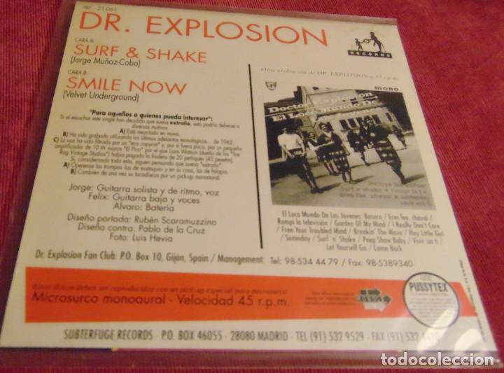 Discos de vinilo: Dr. Explosion &ndash; Surf & Shake - single 1995 - Foto 2
