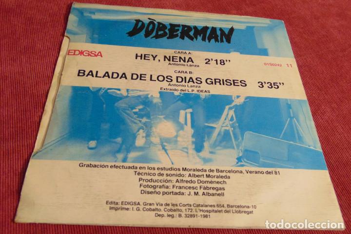 Discos de vinilo: D&oacute;berman &ndash; Hey Nena - SINGLE 1981 - Foto 2