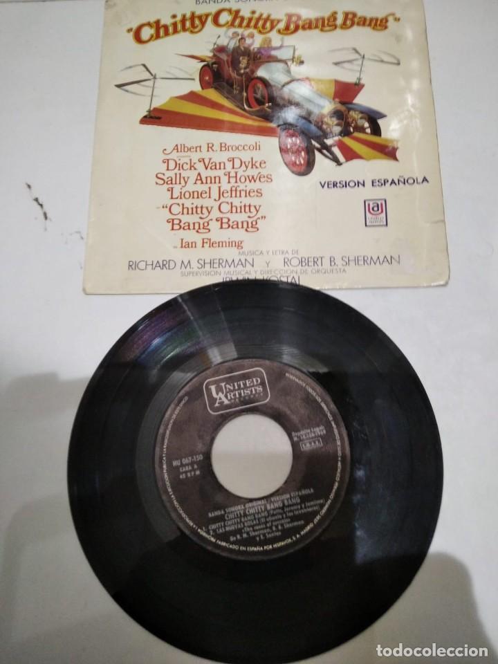 Discos de vinilo: CHITTY CHITTY BANG BANG - BANDA SONORA - SINGLE 1969 - Foto 1
