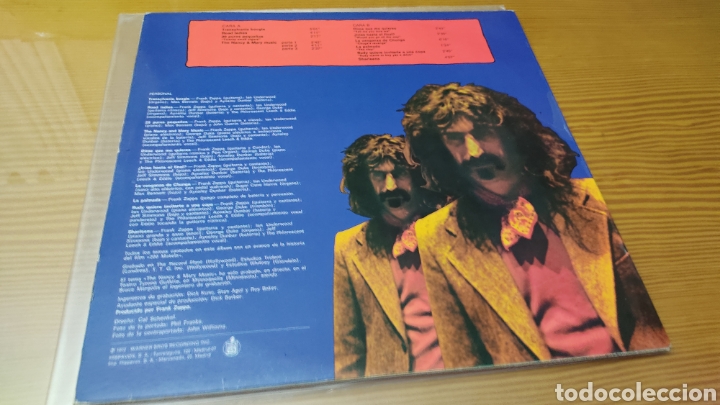 Discos de vinilo: Disco vinilo LP FRANK ZAPPA - Foto 2
