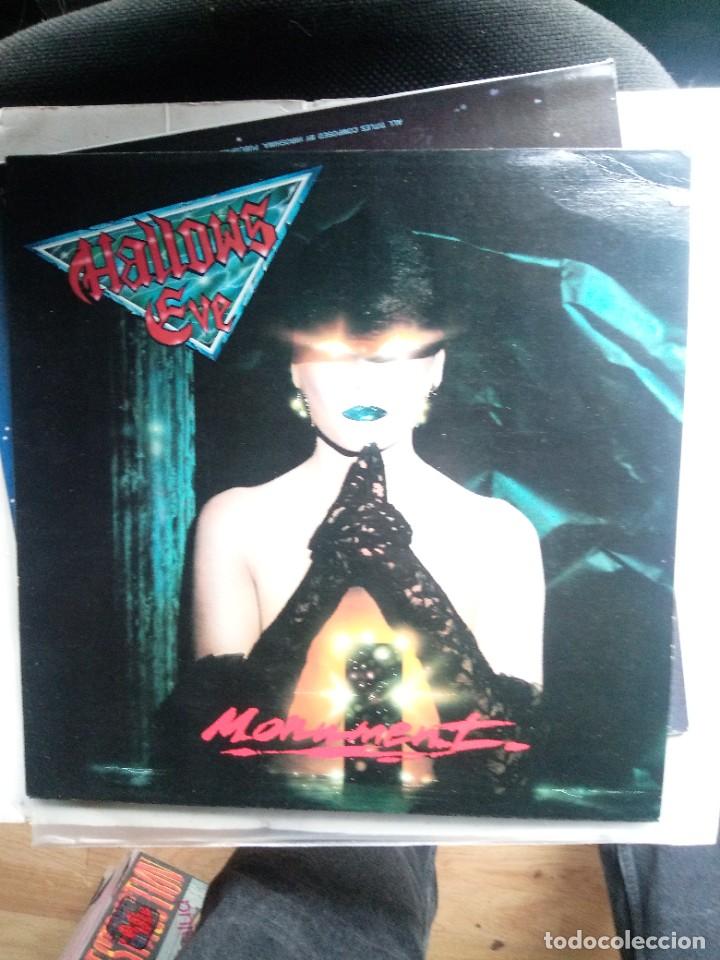 Discos de vinilo: hallows eve monument 1988 lp - Foto 1