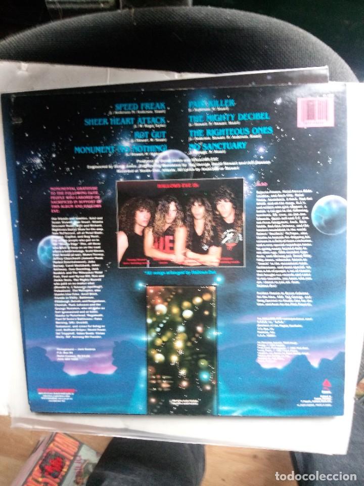 Discos de vinilo: hallows eve monument 1988 lp - Foto 2