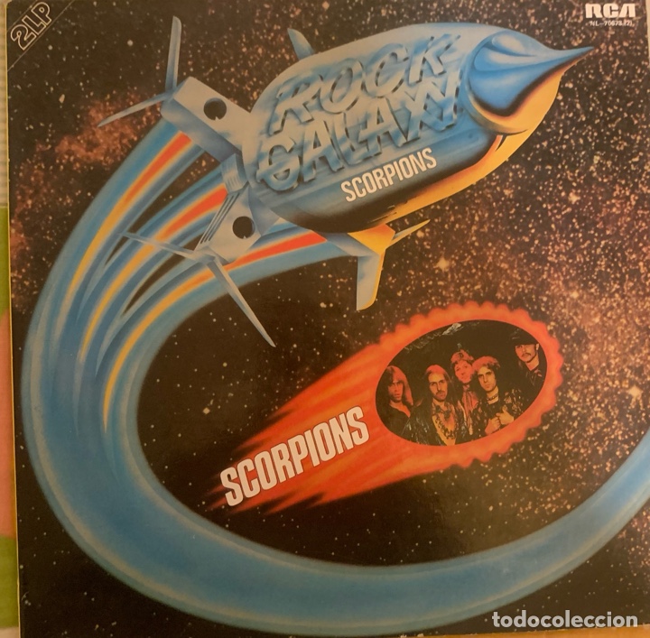 Discos de vinilo: LP doble Scorpions Rock Galaxy - Foto 1