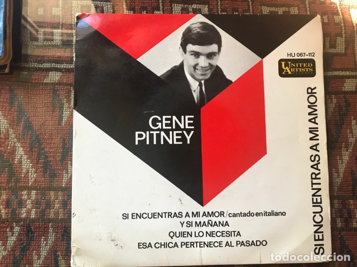Discos de vinilo: Gene Pitney. Si encuentras a mi amor. - Foto 1