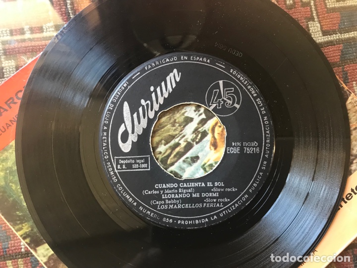 Discos de vinilo: Marino Marini y su cuarteto. Cuando calienta el sol - Foto 3