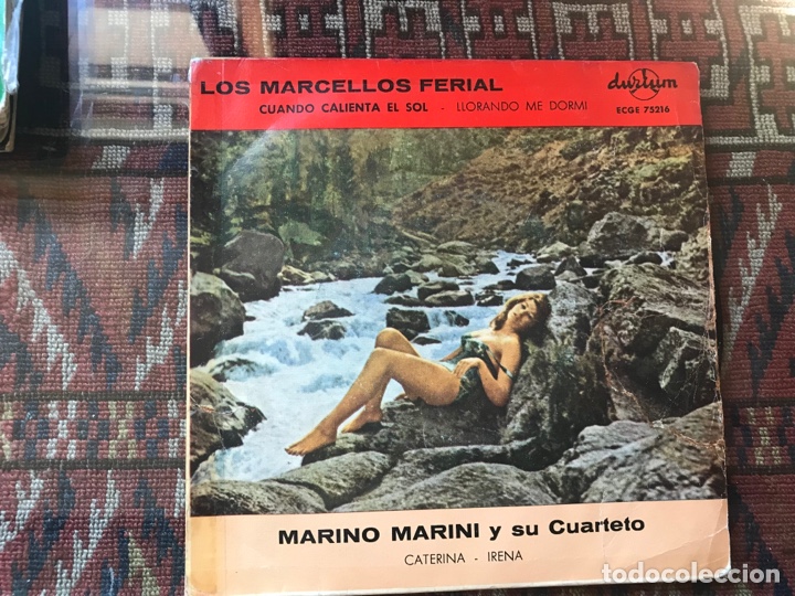 Discos de vinilo: Marino Marini y su cuarteto. Cuando calienta el sol - Foto 1