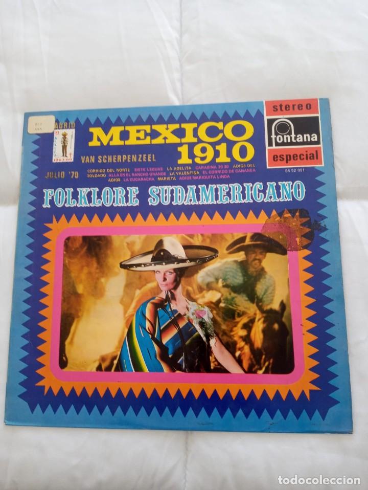 Disques de vinyle: &rdquo;Mexico 1910&rdquo; por el trio Los Tucanes. Canciones de la revoluci&oacute;n mexicana.