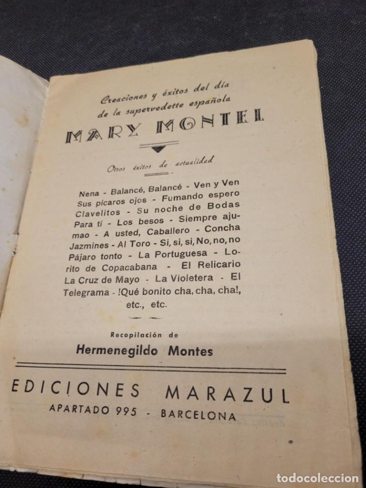 Discos de vinilo: Cancionero MARY MONTEL - Foto 2