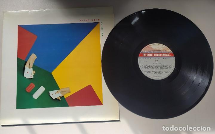 Discos de vinilo: Elton John LP 21 at 33 Rocket Record 1980 Spain - Foto 2