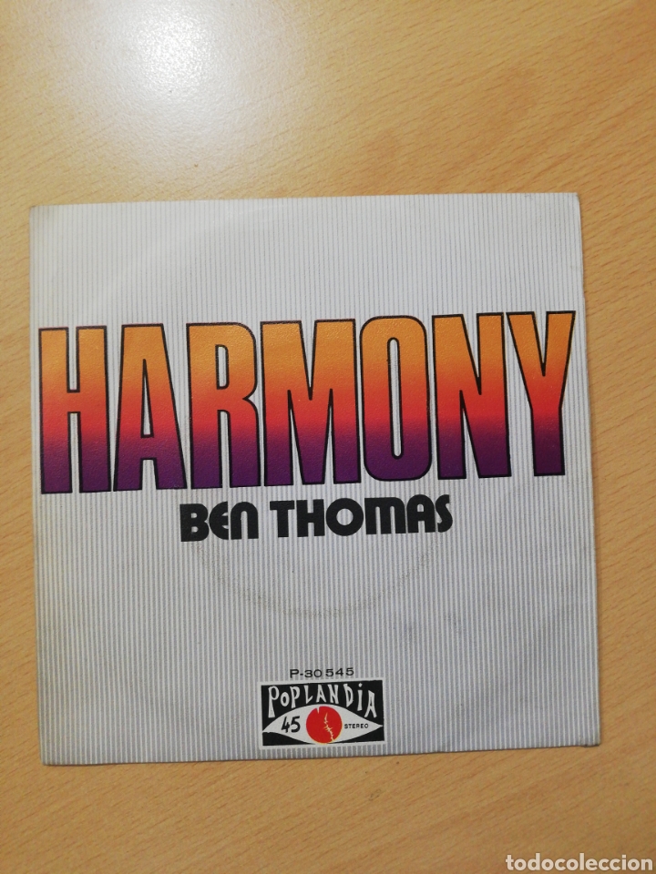 Discos de vinilo: Ben Thomas - harmony / whistling man - Foto 1