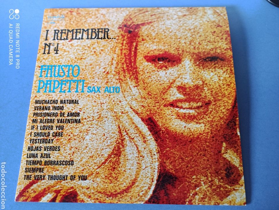 Discos de vinilo: I Remember N&ordm; 4. Fausto Papetti - Foto 1