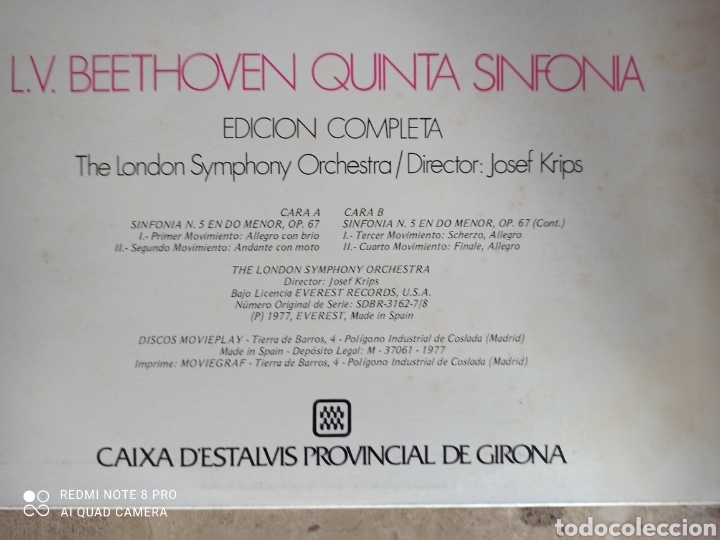 Discos de vinilo: L.V. Beethoven - Foto 2