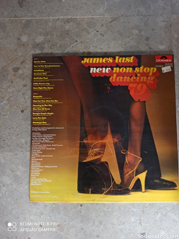 Discos de vinilo: James Last. New Non Stop dancing 79 - Foto 2