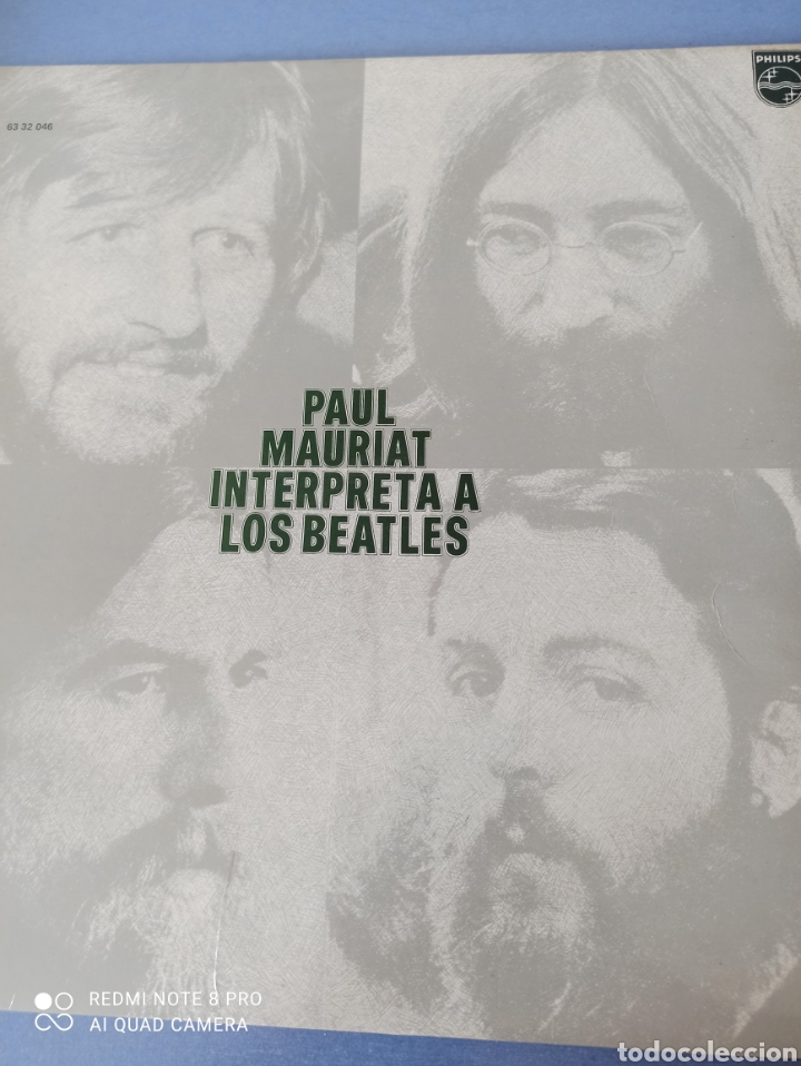 Discos de vinilo: Paul Mauriat interpreta a los Beatles - Foto 1
