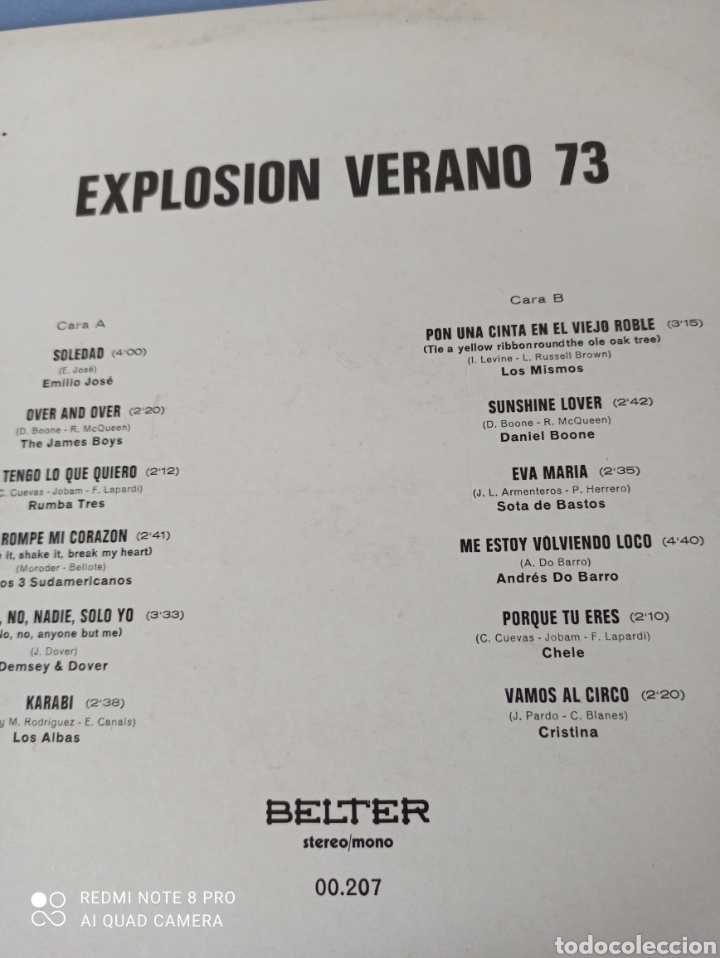 Discos de vinilo: Explosi&oacute;n y verano 73 - Foto 2