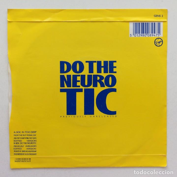 Discos de vinilo: Genesis &lrm;&ndash; In Too Deep (Edited Version) /Do The Neurotic (Edited Version) , UK 1986 Virgin* - Foto 2