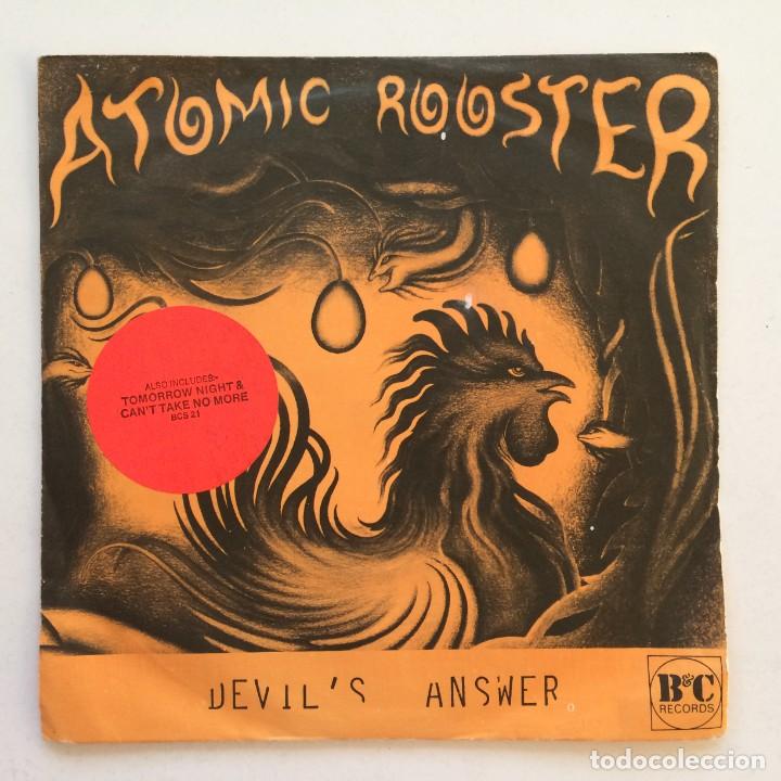 Discos de vinilo: Atomic Rooster &ndash; Devils Answer , UK 1980 B & C Rceords - Foto 1