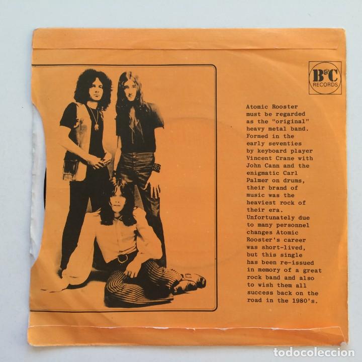 Discos de vinilo: Atomic Rooster &ndash; Devils Answer , UK 1980 B & C Rceords - Foto 2
