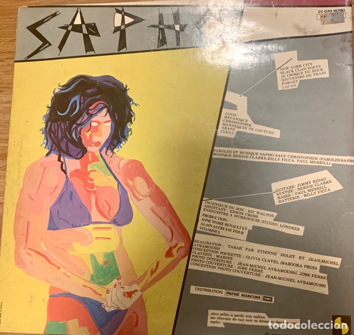 Discos de vinilo: SAPHO - Foto 2