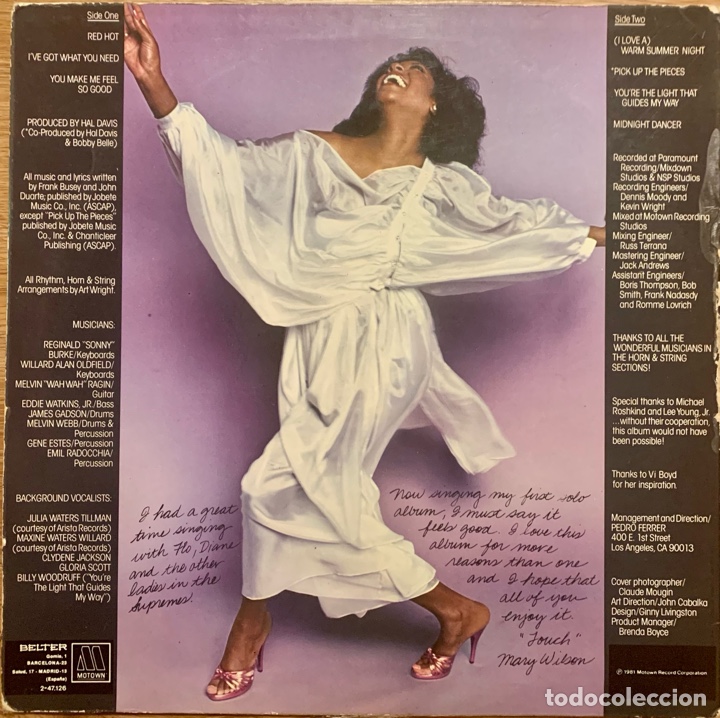 Discos de vinilo: MARY WILSON - Foto 2
