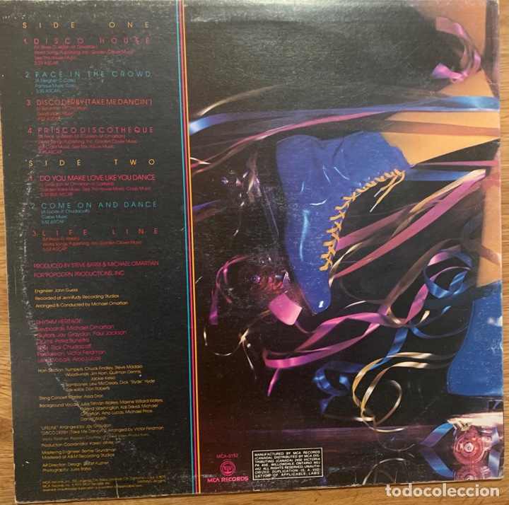 Discos de vinilo: RHYTHM HERITAGE Disco Derby - Foto 2