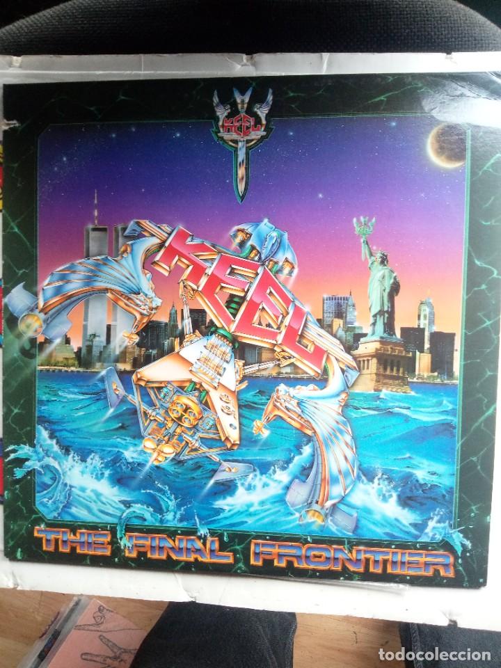 Discos de vinilo: keel the final frontier 1986 lp - Foto 1
