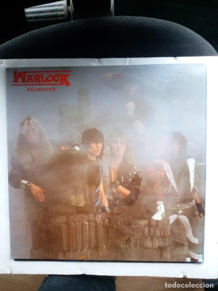 Discos de vinilo: Warlock hellbound 1987 lp - Foto 1